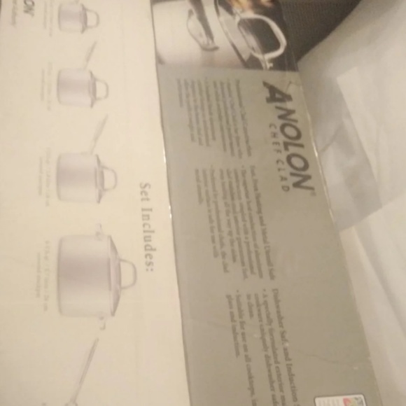 🛑 SOLD🛑Anolon Chef Clad Stainless S 10-Pc CKW - Picture 5 of 6